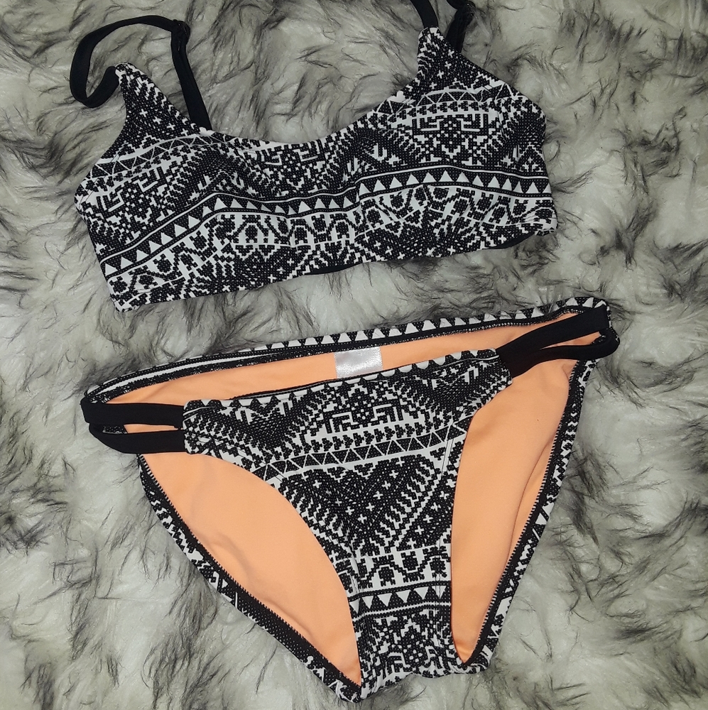 Caged Top Bikini Set